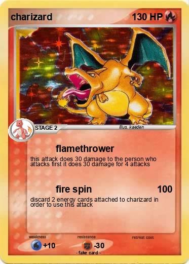 Pokemon charizard
