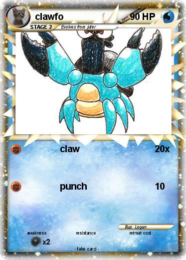 Pokemon clawfo