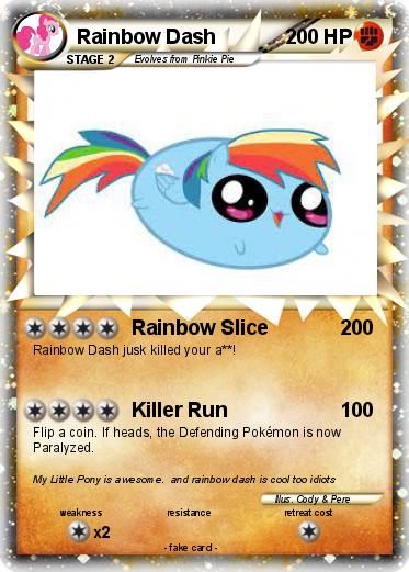 Pokemon Rainbow Dash