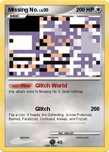 Pokemon Missing No.