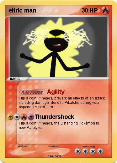 Pokemon eltric man