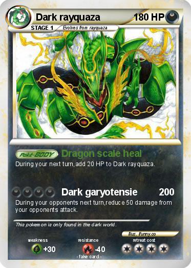 Pokemon Dark rayquaza