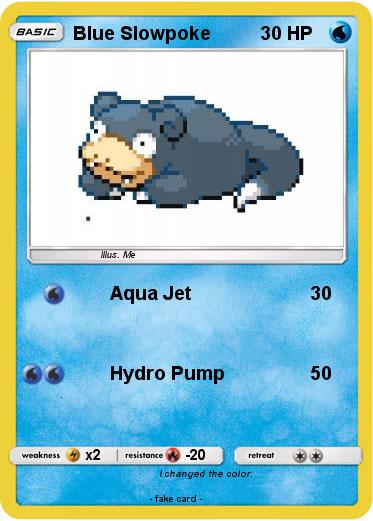Pokemon Blue Slowpoke