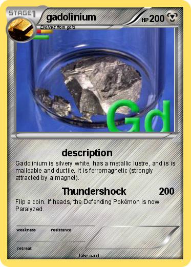 Pokemon gadolinium