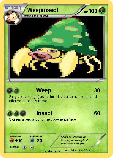 Pokemon Weepinsect