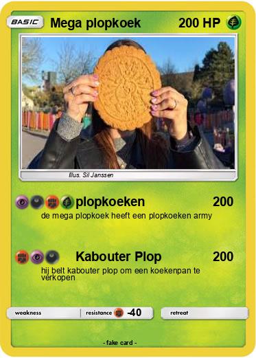 Pokemon Mega plopkoek