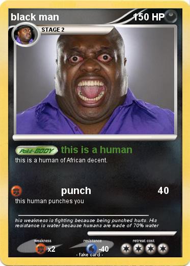 Pokemon black man