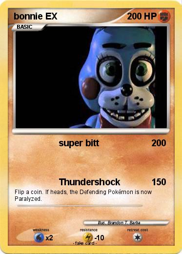 Pokemon bonnie EX