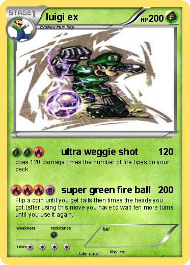 Pokemon luigi ex