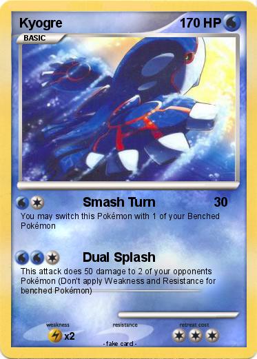 Pokemon Kyogre