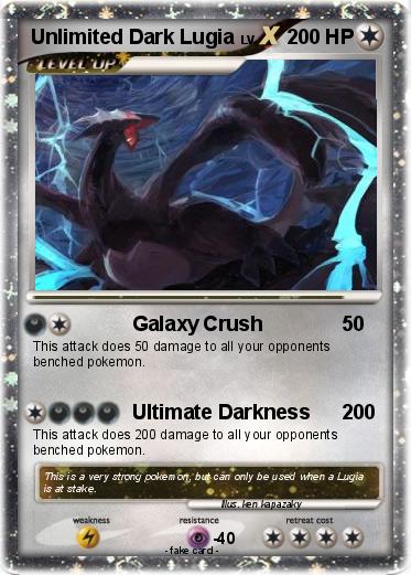 Pokemon Unlimited Dark Lugia