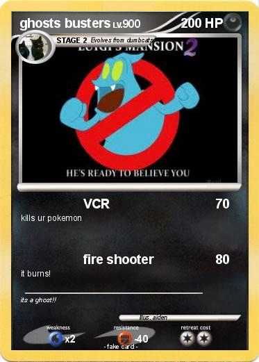 Pokemon ghosts busters