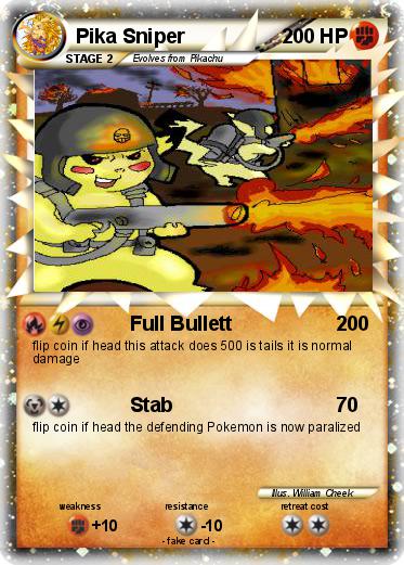 Pokemon Pika Sniper