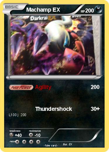 Pokemon Machamp EX