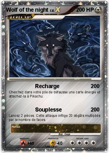 Pokemon Wolf of the night