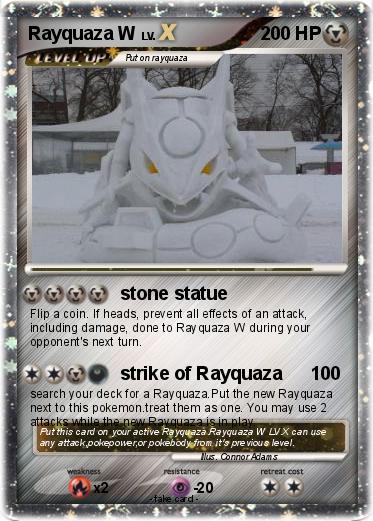 Pokemon Rayquaza W