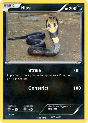 Pokemon Hiss