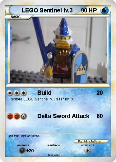 Pokemon LEGO Sentinel lv.3
