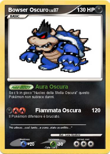 Pokemon Bowser Oscuro