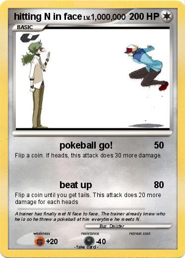 Pokemon hitting N in face