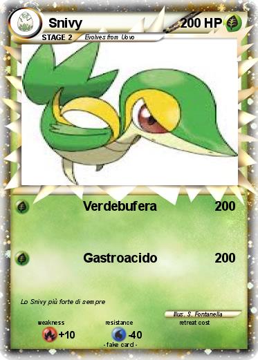 Pokemon Snivy