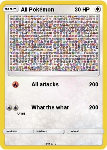 Pokemon All Pokémon