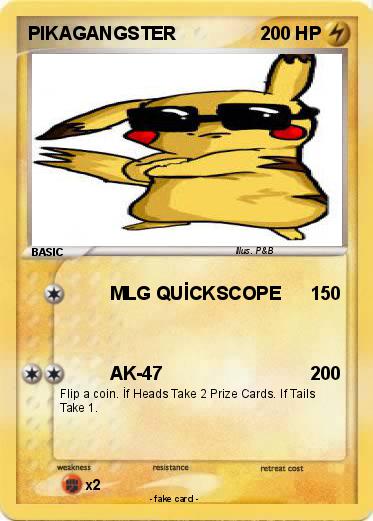 Pokemon PIKAGANGSTER