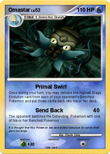 Pokemon Omastar