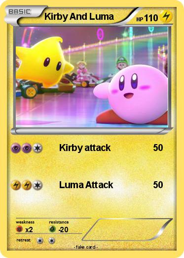 Pokemon Kirby And Luma