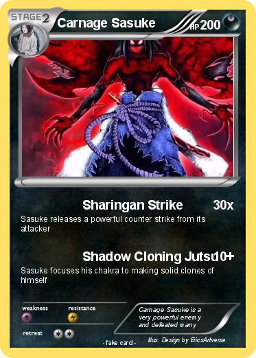 Pokemon Carnage Sasuke