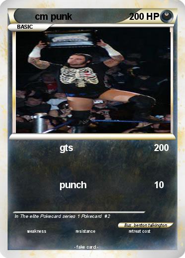 Pokemon cm punk