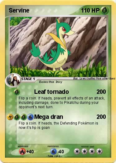 Pokemon Servine