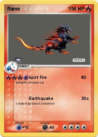 Pokemon flame