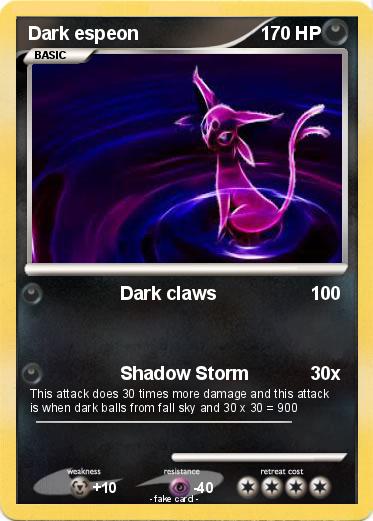 Pokemon Dark espeon