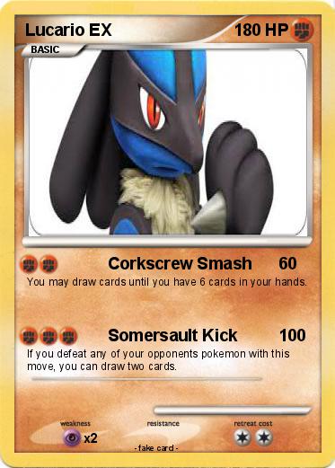 Pokemon Lucario EX