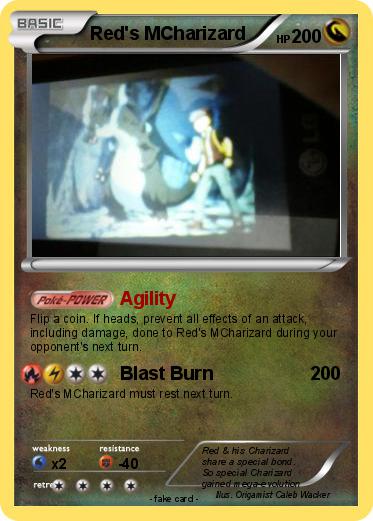 Pokemon Red's MCharizard