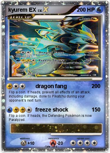 Pokemon kyurem EX