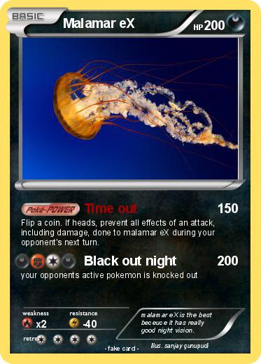 Pokemon Malamar eX