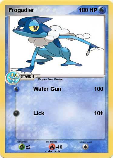 Pokemon Frogadier