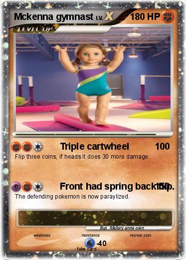 Pokemon Mckenna gymnast