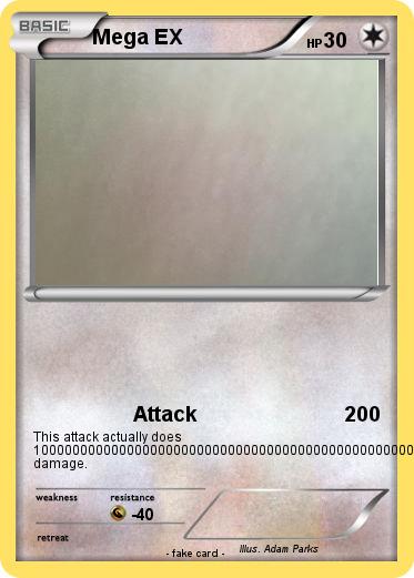 Pokemon Mega EX