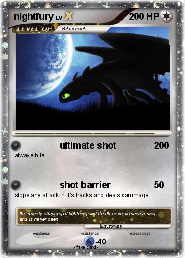 Pokemon nightfury
