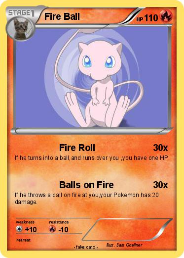 Pokemon Fire Ball
