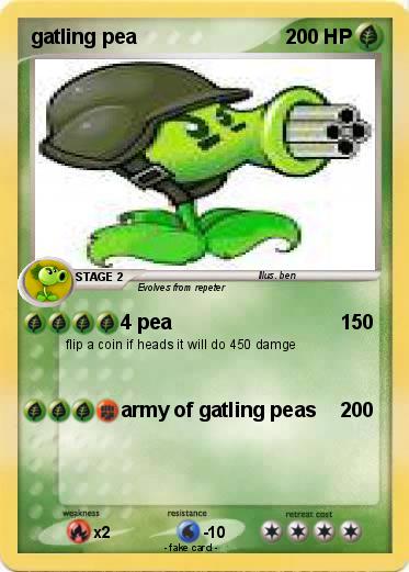 Pokemon gatling pea