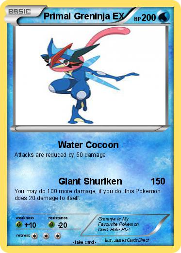 Pokemon Primal Greninja EX