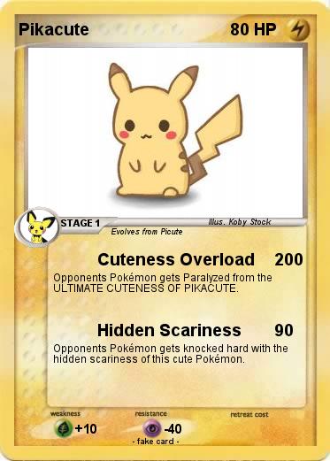 Pokemon Pikacute