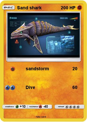 Pokemon Sand shark