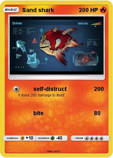 Pokemon Sand shark
