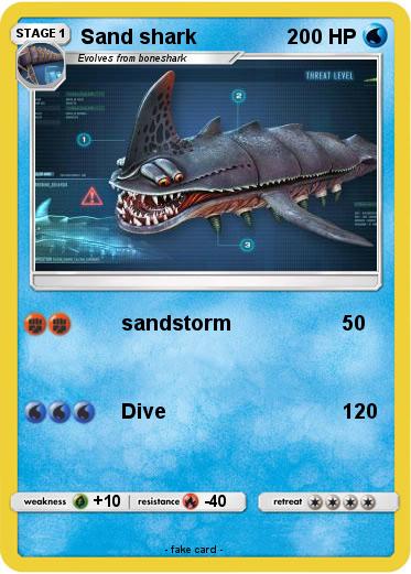 Pokemon Sand shark