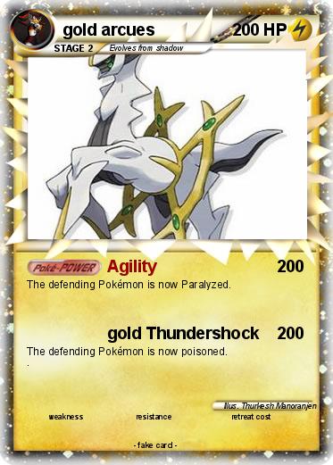 Pokemon gold arcues